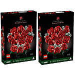 Costco Members: 2-Pack 822-Piece LEGO Botanical Collection Bouquet of Roses $90 + Free Shipping