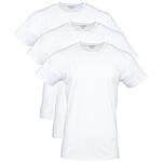 3-Pack Gildan Men's Crew Neck Cotton Stretch T-Shirts (Arctic White) $10