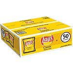 50-Count 1oz Lay's Classic Potato Chips or Dorritos from $12.90 + Free Shipping