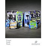 Dorco Frugal Dude Pack: 2 Handles + 16 Cartridges + 6 Disposable Razors $23.90 + Free Shipping
