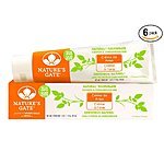 6-Pack 6oz Nature's Gate Natural Toothpaste (Creme de Anise) $4.38 or less + free shipping @ Amazon
