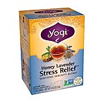 16-Count Yogi Honey Lavender Stress Relief Tea $2.80 + Free Shipping