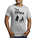 Men's Graphic T-Shirts: No Boundaries Ringer $4, The Office Logo $8 &amp; More + Free S/H on $35+