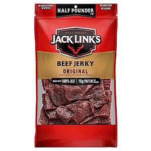 8-Oz Jack Link's Beef Jerky (Original) $7.50 w/ Subscribe & Save & More