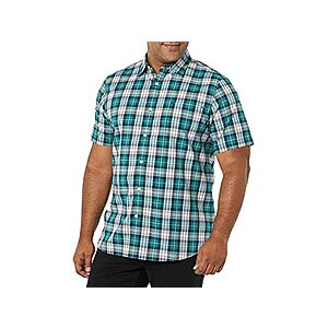 Amazon Essentials Men's Slim-Fit Short-Sleeve Poplin Shirt (Various) from $7 + Free S/H for Prime Members