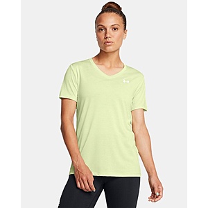 Under Armour Outlet: Up to 50% Off + Extra 40% Off: Women's Tech Twist V-Neck Tee $6 & More + Free Shipping