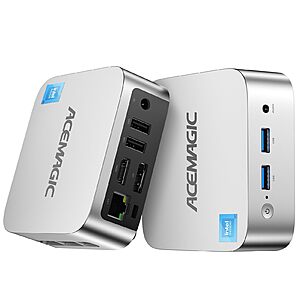 ACEMAGIC Vista Mini V1 PC: Twin Lake N150, 16GB RAM, 512GB SSD $123.25 + Free Shipping