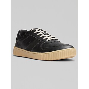 Steve Madden Men's Epik Leather Lace-Up Sneakers (2 Colors) $20 + Free Shipping