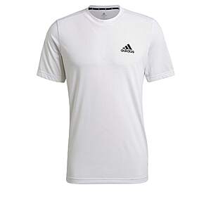 adidas Men's AeroReady Designed to Move Feelready T-Shirt (White) $7.20 + Free Shipping
