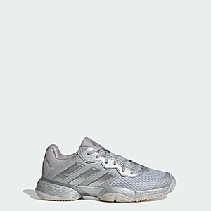adidas Kids' Barricade Tennis Shoes (Silver Metallic) .90 + Free Shipping