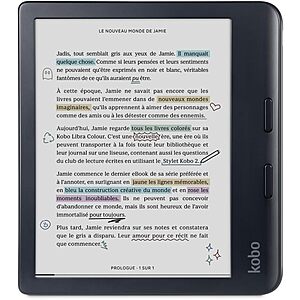 7" 32GB Kobo Libra Colour IPX8 Color Display eReader $200 + Free S&H