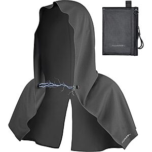 AOPREL Sun Protection Cooling Towel Hoodie w/ Magnetic Closure (Various) $6.50 & More