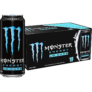 15-PK 16-Oz Monster Energy Drinks (various flavors) from $15.10 w/ S&S