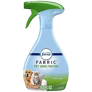 14.8-Oz Febreze Fabric Refresher Spray (various scents) $1.35 + Free Pickup on