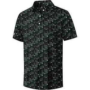 V VALANCH Men's Moisture Wicking Golf Shirt Polo (various)
