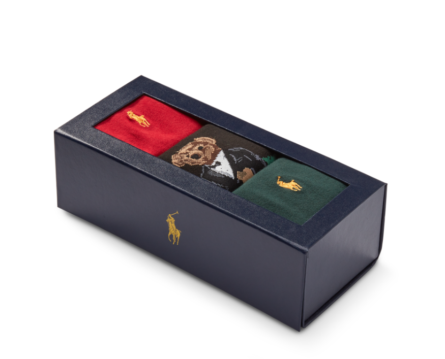 ralph lauren socks gift box