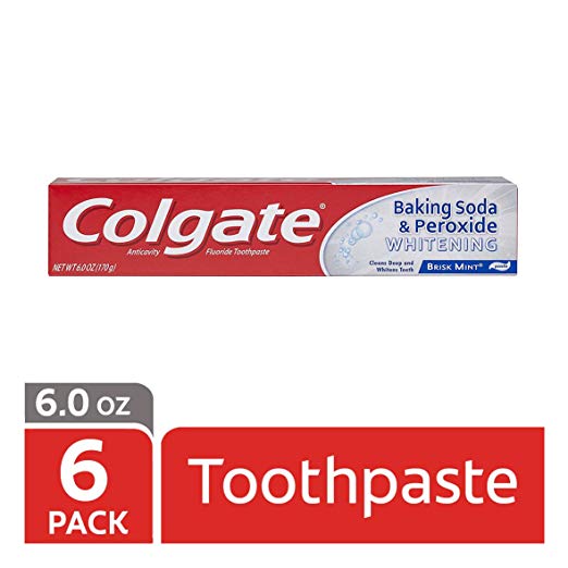 Colgate Baking Soda And Peroxide Whitening Toothpaste Colgate Baking Soda And Peroxide Whitening Toothpaste Brisk Mint 2020 03 03