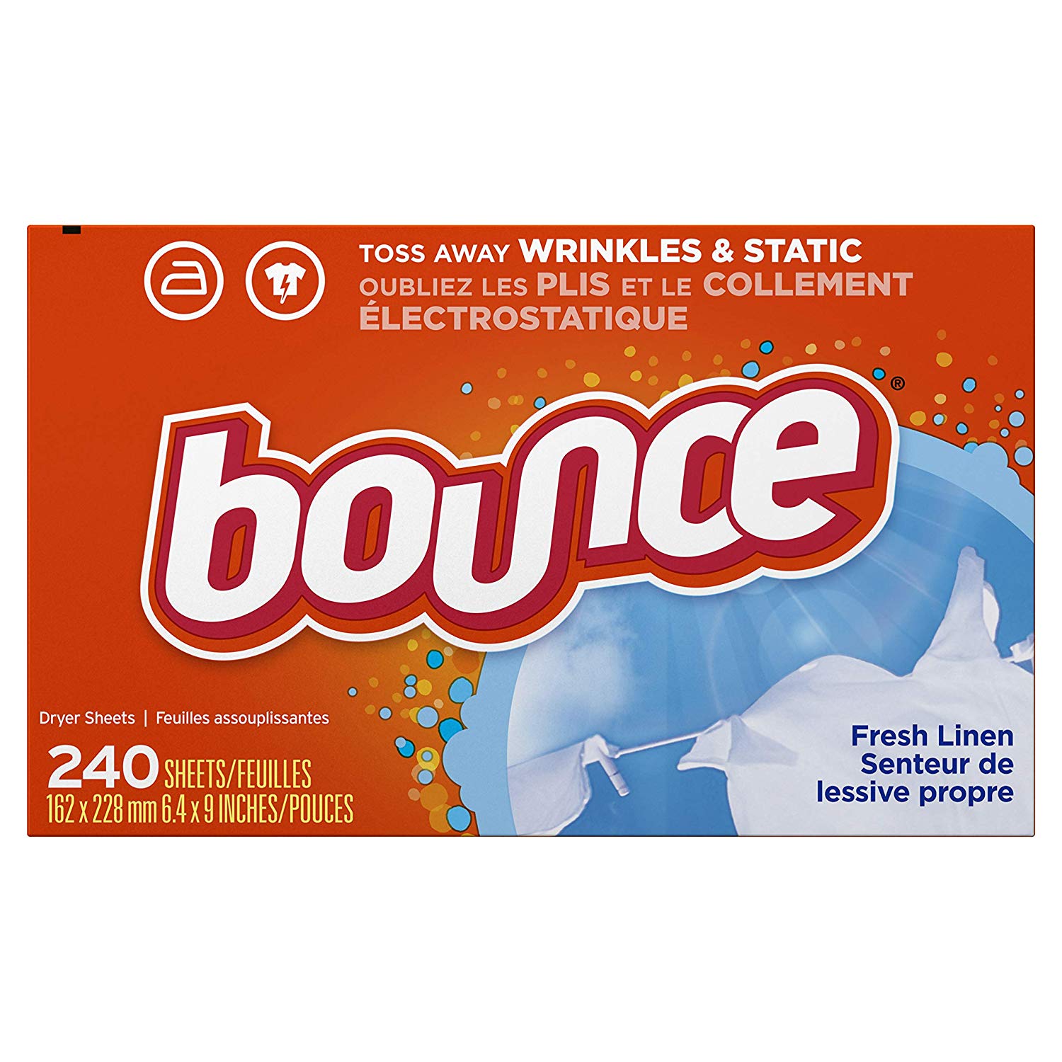 Prime Members: 240-Count Bounce Fabric Softener Dryer Sheets ...