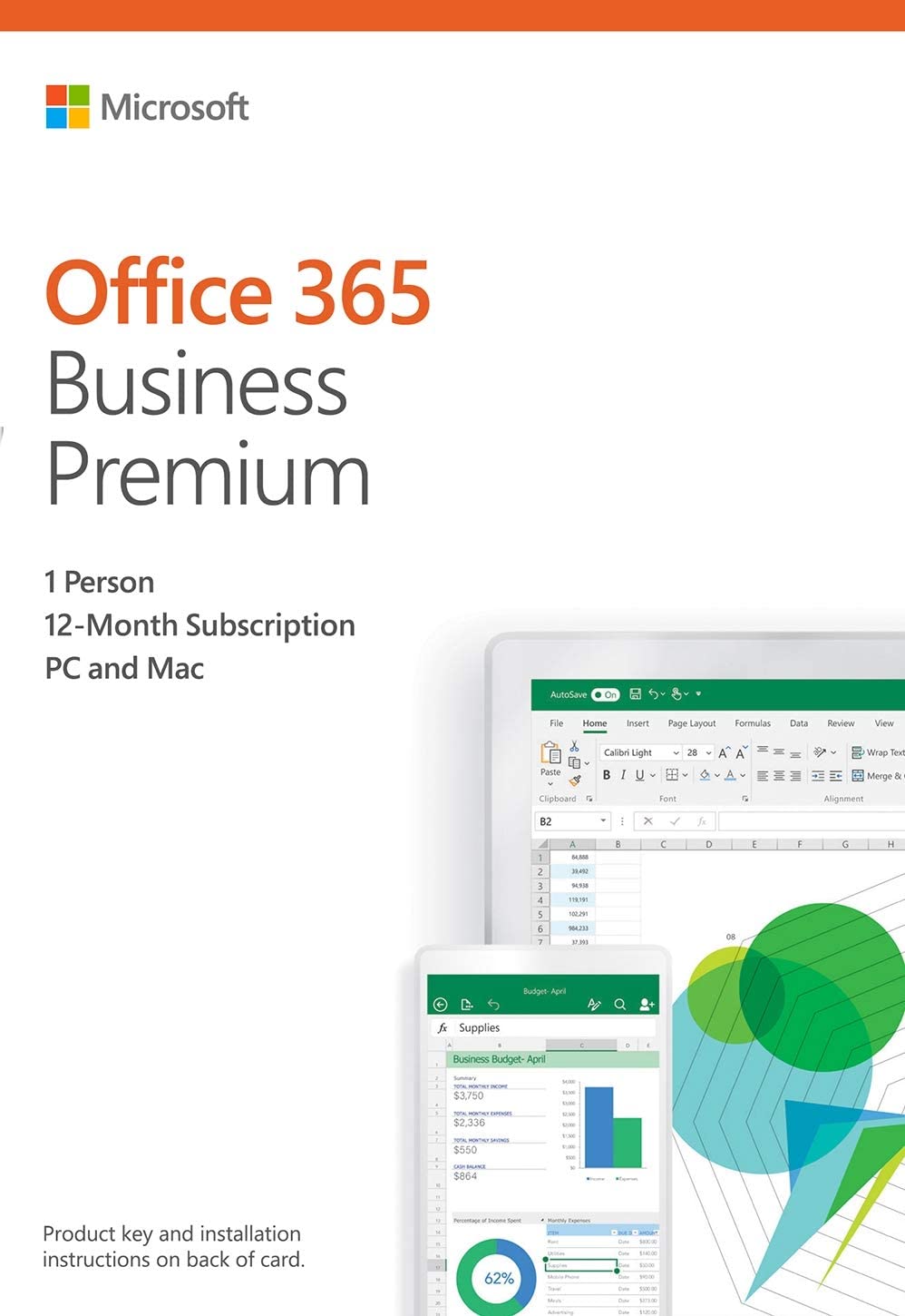 12-Month Microsoft Office 365 Business Premium Subscription (PC/Mac)