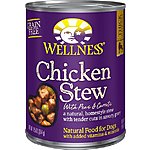 12-Ct 12.5oz Wellness Chicken Stew w/ Peas & Carrots Grain-Free Canned Dog Food $6.10 + Free S&amp;H on $49+