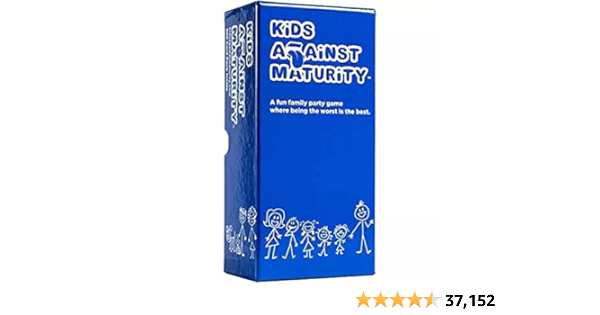 Kids Against Maturity: The Original Card Game for Kids and Families, Super Fun Hilarious for Family Party Game Night - $13.84