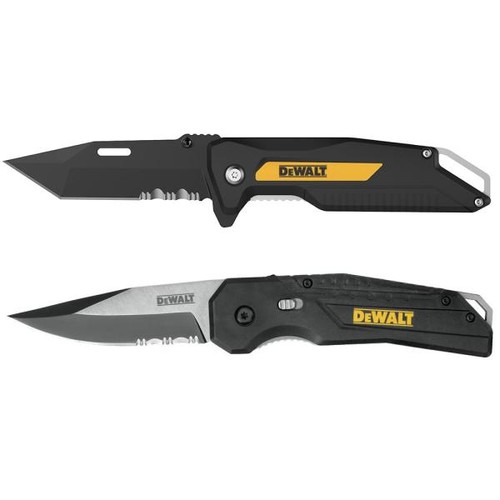 2 Pack Dewalt Folding Utility Pocket Knife Set Slickdeals Net
