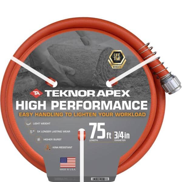 Teknor Apex High Performance 3/4 in. x 75 ft. Water Hose - Home Depot B&M YMMV - $18.03