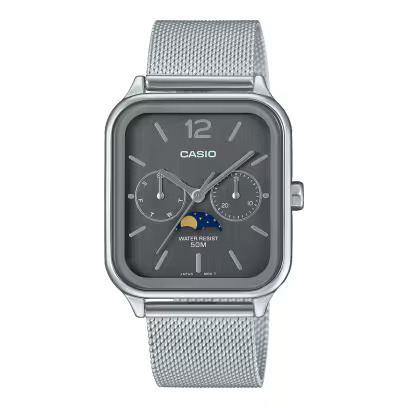 50% Off Casio Moon Phase Square Watch!