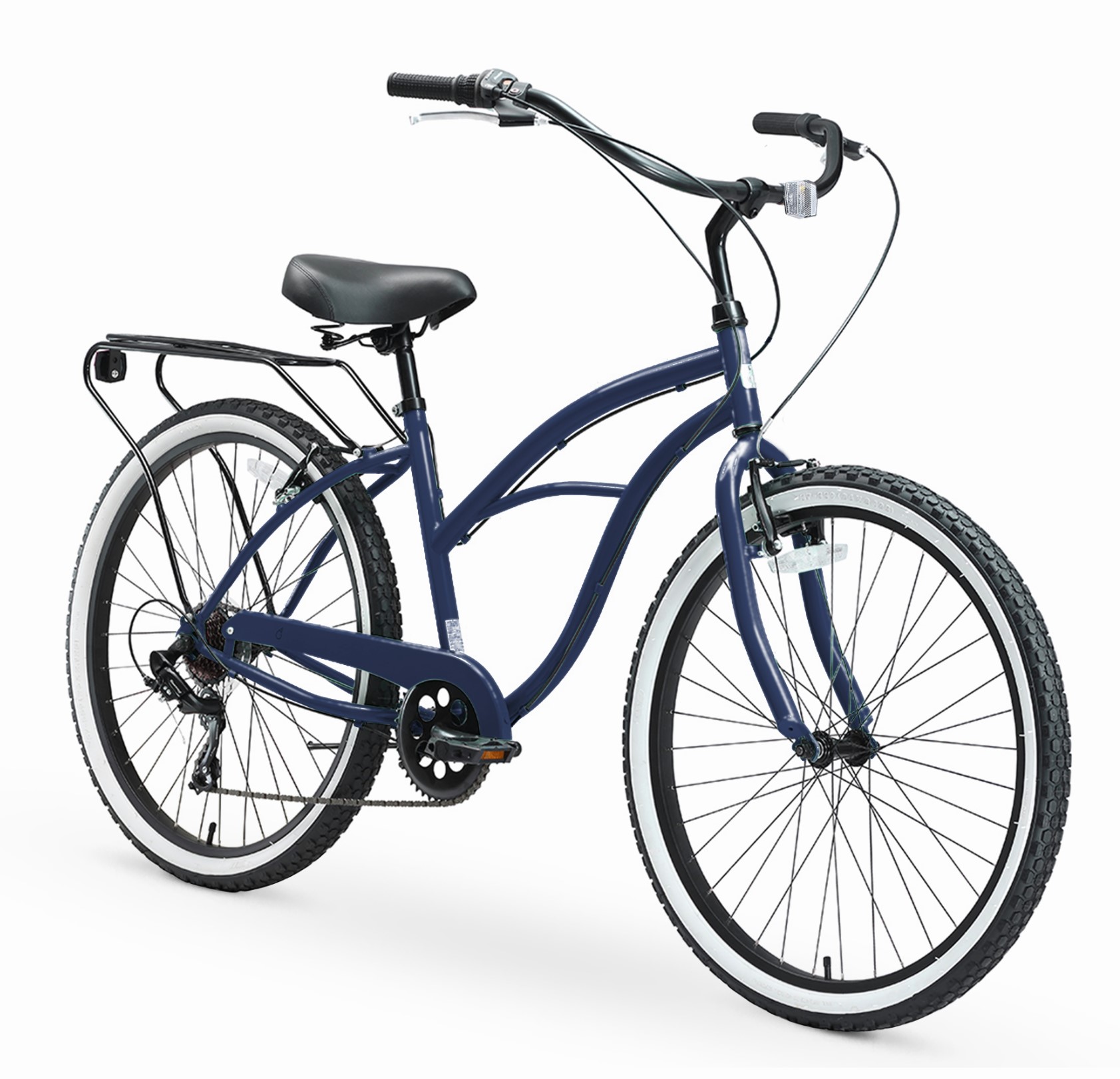 sixthreezero Around the Block Step Thru Women's Bicycle 7 speed Cruiser