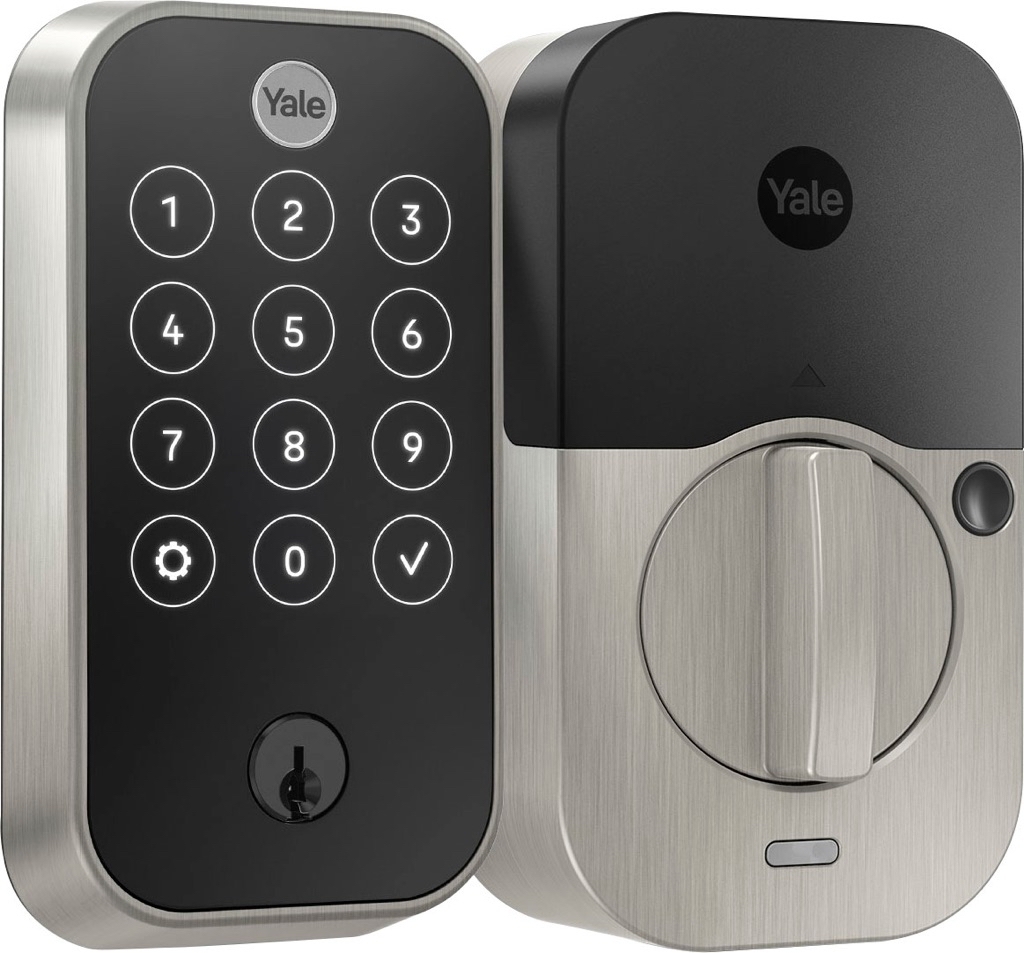 Yale Assure Lock 2 Smart Lock Wi-Fi with Touch Fingerprint Access Satin Nickel YRD420-F-WF1-619 - $219.99