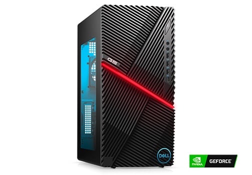 Dell G5 Gaming Desktop - $638 - i5 10400F, NVIDIA GeForce GTX 1650 SUPER, 8GB DDR4 RAM, 256GB M.2 PCIe NVMe SSD, Killer Wifi 6, Win 10 Home