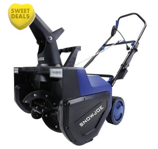 Snow Joe Sj627e Electric Snow Thrower 22 Inch 15 Amp W Dual Led Lights 143 1