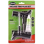 Slime 11-Piece Deluxe Tire Plug Kit with Plug Bond $6.83 from Walmart - $6.83