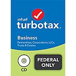 TurboTax Business 2021 Turbo Tax - Partnerships, LLCs, Corporations $104.99 at Amazon
