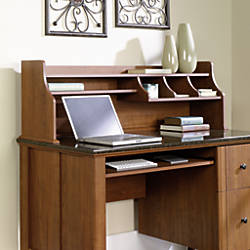Sauder Appleton Hutch For Computer Desk Sand Pear 44 99