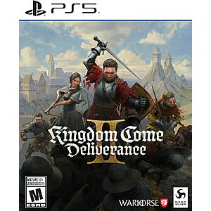 Kingdom Come: Deliverance II (PS5 or Xbox Series X): Gold Edition , Standard 