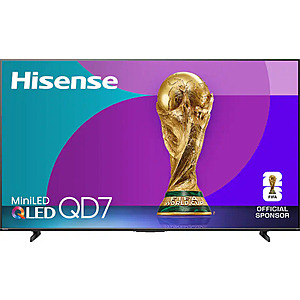 75" Hisense Class QD7 Series Mini-LED QLED 4K TV (2025) $548 + Free Shipping
