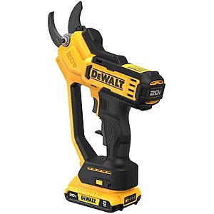 Select Stores: DEWALT 20V MAX Cordless Pruner Kit w/ 2 Ah Battery & Charger $75 (In-Store Purchase Only)