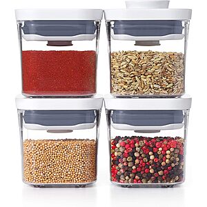 4-Pc OXO Good Grips Mini Pop Container Set $11.50 