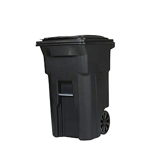 Select Home Depot Stores: Toter 96-Gal Black Rolling Outdoor Garbage/Trash Can $33 (In-Store Only)