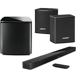 Bose Ultra Dolby Atmos Soundbar + Bass Module 700 + Wireless Surround Speakers $1099 + Free S&H