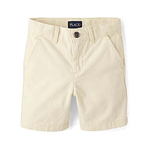 Kids' Shorts Sale: The Children's Place Boys Pull-On Solid Chino from $6 & More