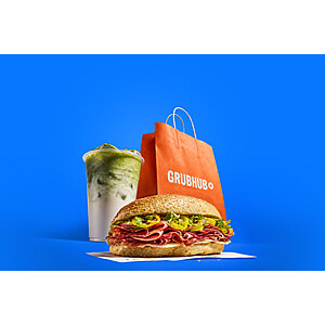 Amazon Prime Members: Grubhub Food Orders $30 or More $20 Off (Valid for Delivery or Pickup)