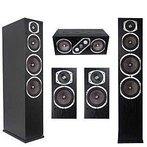 Energy Speaker Bundle: 2x RC-70 Floors + RC-LCR Center + 2x RC-10 Bookshelf $749 + Free S&H