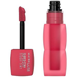 0.17-Oz Maybelline SuperStay Teddy Tint Lip Tint from 2 for $0.75 + Free Pickup on