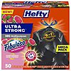 50-Count 30-Gallon Hefty Ultra Strong Drawstring Trash Bags (Black, Fabuloso Watermelon Scent) $10.73 + Free Shipping w/ Prime or on $35+