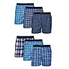 [Prime] 6-Pack Hanes Men's Tagless Boxers Underwear (Assorted Blue, Various Sizes) $16.80 + Free Shipping