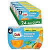 24-Count 4-Oz Dole Fruit in 100% Juice Snack Cups: Mandarin Oranges $11.45, Diced Pears $12.49, &amp;amp; More w/S&amp;amp;S + Free Shipping w/ Prime or on $35+