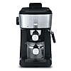 Gourmia 4-Shot Steam Espresso, Cappuccino, &amp;amp; Latte Maker w/ Frothing Wand (Black) $26.50 + Free S&amp;amp;H w/ Walmart+ or on $35+