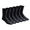 6-Pairs Dickies Men's Dri-Tech Essential Moisture Control Crew Socks (Solid Black, Large) $8.54 + Free Shipping w/ Prime or on $35+